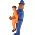 Kids Police and Inmate Inflatable Costume at Spirit Halloween