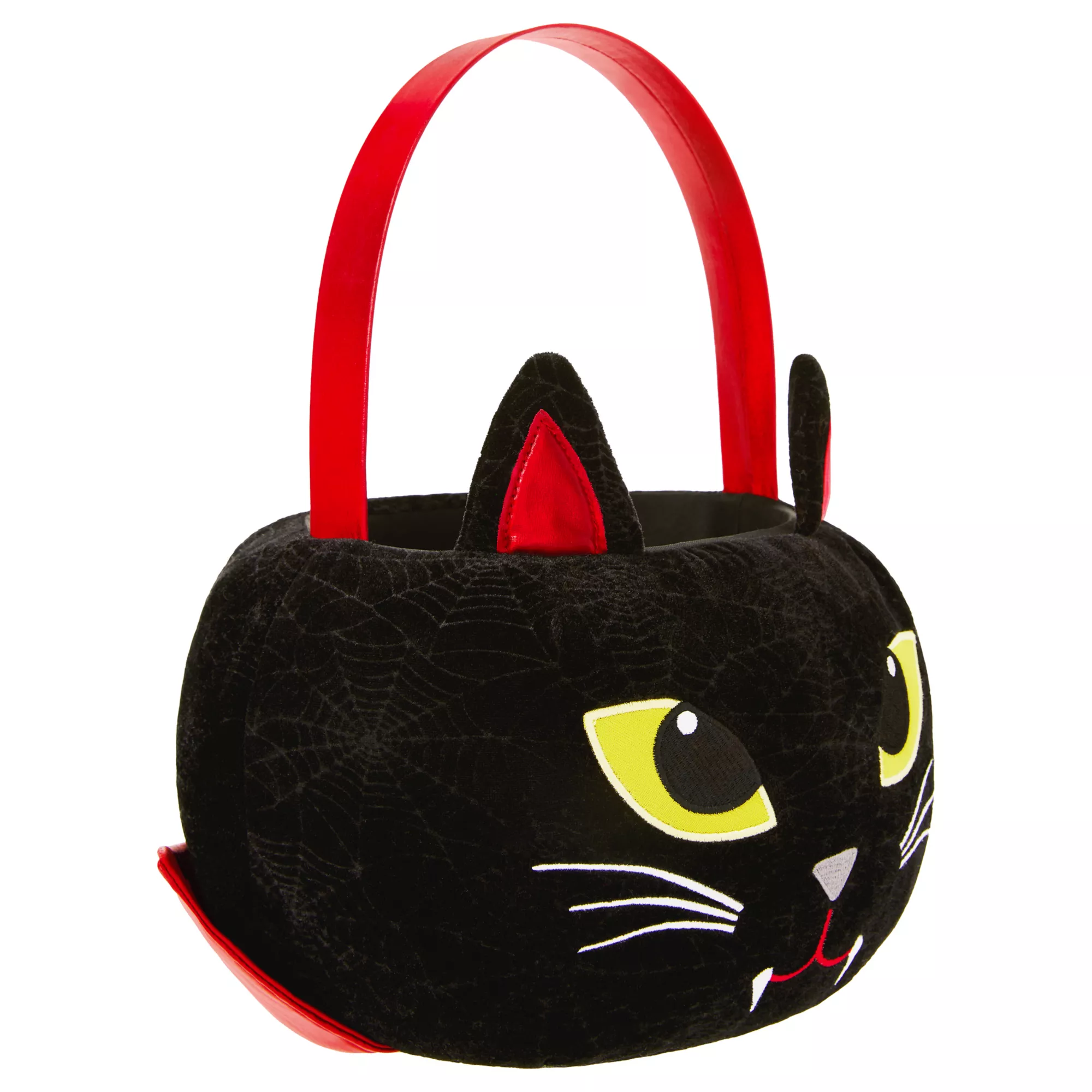 Vampire Cat Plush Treat Bucket at Spirit Halloween
