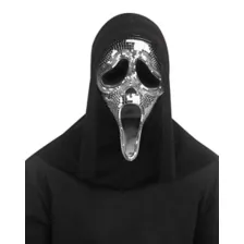 Ghost Face Mirror Ball Full Mask at Spencer's