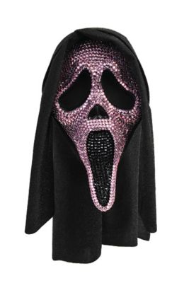 Ghost Face Pink Bling Full Mask