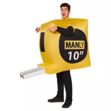 Adult Inflatable Tape Measure Costume at Spirit Halloween