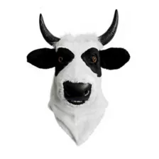 Cow Moving Mouth Full Mask at Spirit Halloween