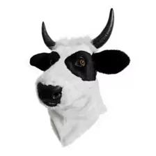 Cow Moving Mouth Full Mask at Spirit Halloween