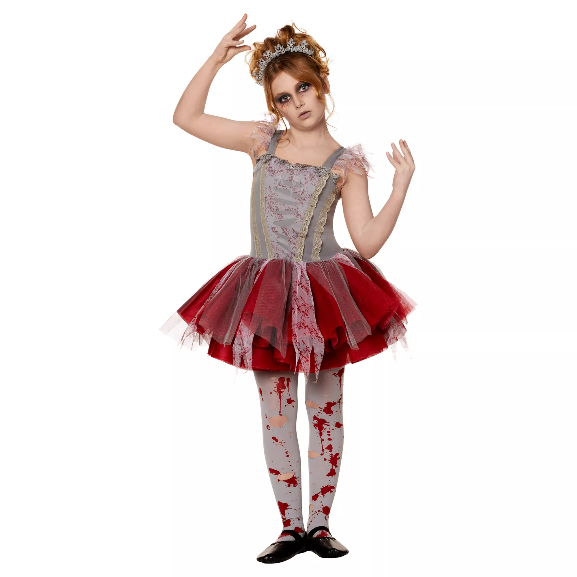 Kids Zombie Ballerina Costume at Spencer's