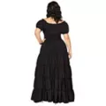 Long Black Peasant Dress at Spirit Halloween