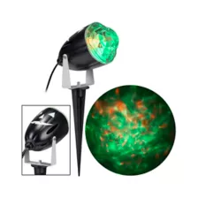 Orange Green Fire and Ice Light Projector at Spirit Halloween