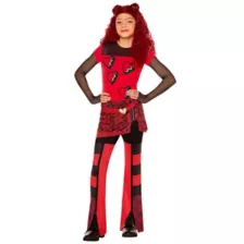 Kids Red Queen of Hearts Costume - Descendants: The Rise of Red at Spencer's