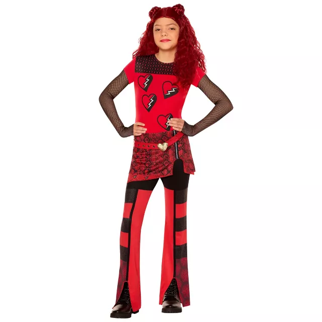 Kids Red Queen of Hearts Costume - Descendants: The Rise of Red at Spencer's