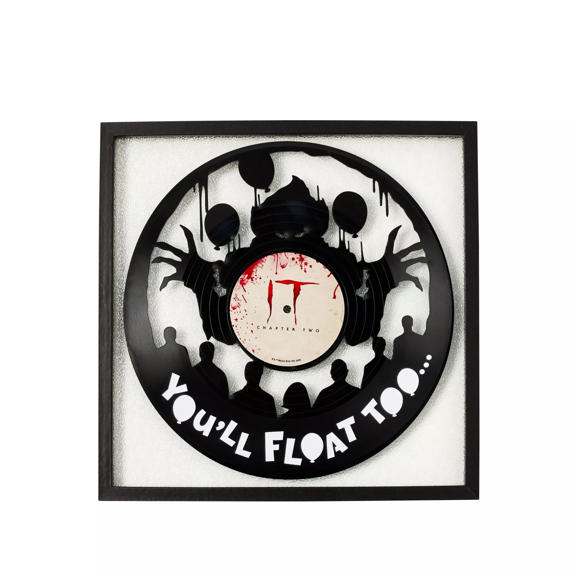 Pennywise You'll Float Too Record Sign - It: Chapter Two at Spencer's