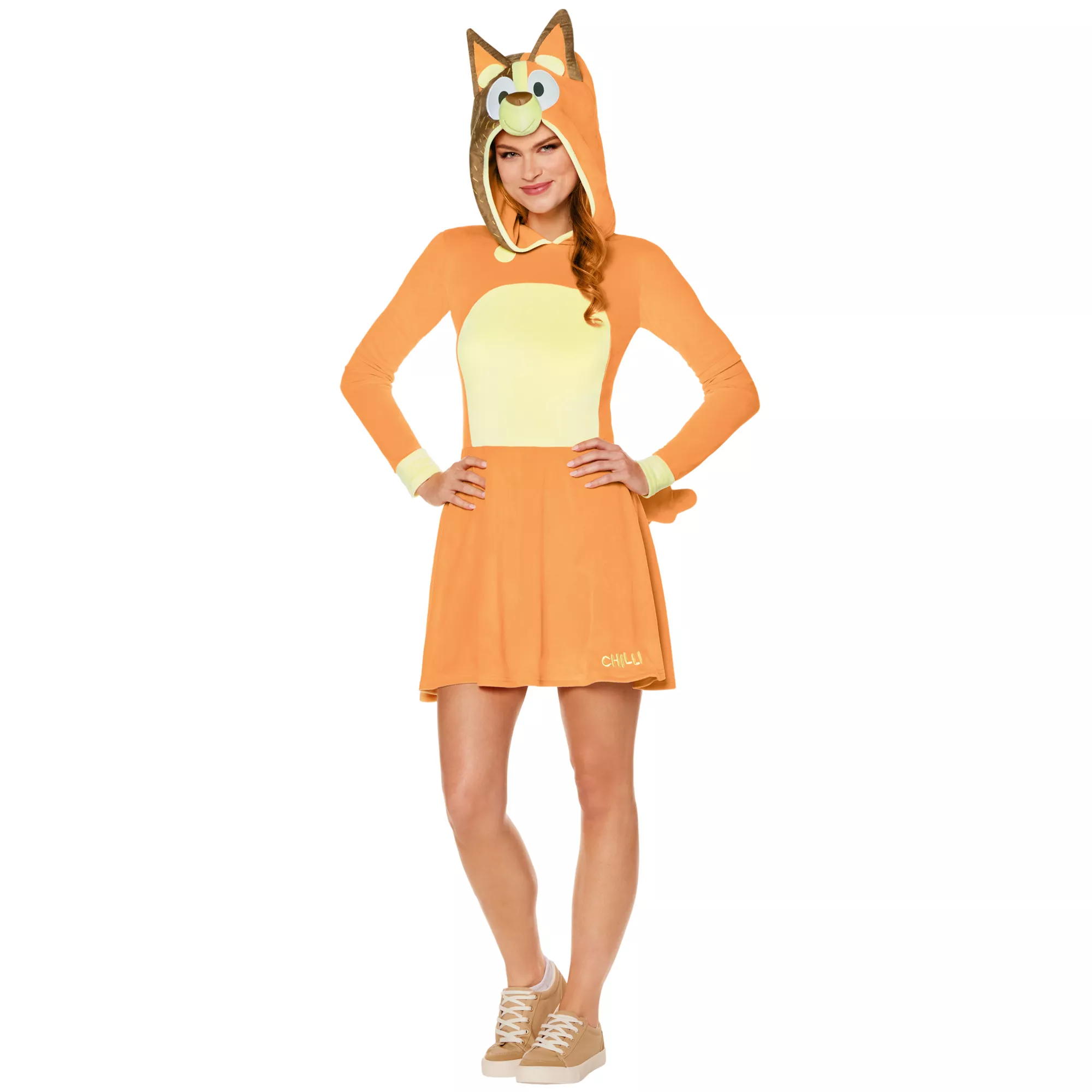 Adult Chilli Dress Costume - Bluey at Spencer's