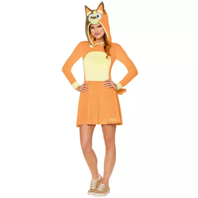 Adult Chilli Dress Costume - Bluey at Spencer's