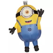 Adult Minions Stuart Inflatable Costume at Spirit Halloween