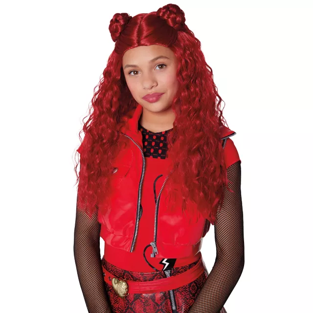 Kids Red Wig - Descendants: The Rise of Red - Spencer's