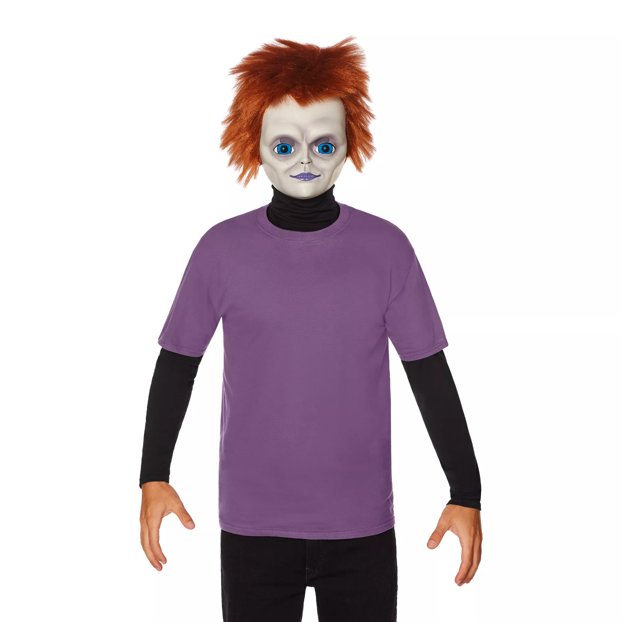 Glen Half Mask with Wig - Chucky