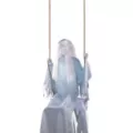 Light-Up White Swinging Girl Static Prop at Spirit Halloween