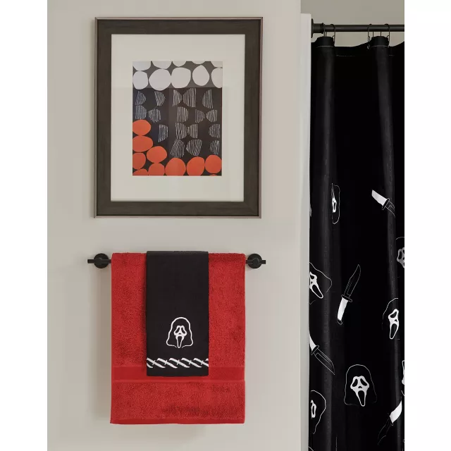 Ghost Face Mask Hand Towel at Spirit Halloween