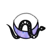 Celestial Snake Suncatcher at Spencer's
