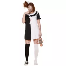 Adult Little Pale Girl Costume - Terrifier at Spirit Halloween