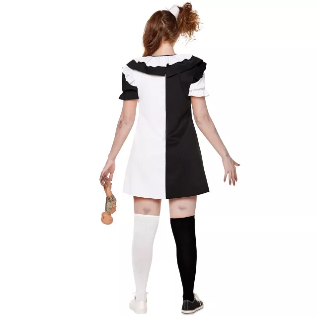 Adult Little Pale Girl Costume - Terrifier at Spirit Halloween