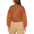 Freddy Krueger Cropped Crewneck - A Nightmare on Elm Street at Spencer's