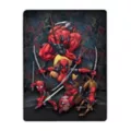 Deadpool Family Fleece Blanket at Spirit Halloween