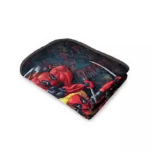 Deadpool Family Fleece Blanket at Spirit Halloween