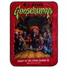 Night of the Living Dummy III Fleece Blanket - Goosebumps at Spirit Halloween