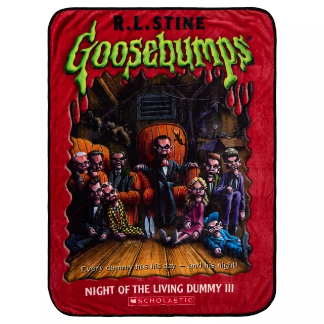 Night of the Living Dummy III Fleece Blanket - Goosebumps at Spirit Halloween