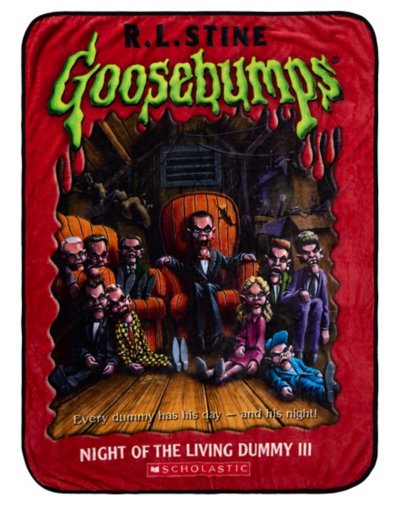 Night of the Living Dummy III Fleece Blanket - Goosebumps