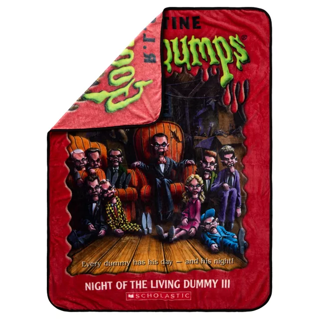 Night of the Living Dummy III Fleece Blanket - Goosebumps at Spirit Halloween