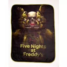 Five Nights at Freddy's Springtrap Fleece Blanket at Spencer's