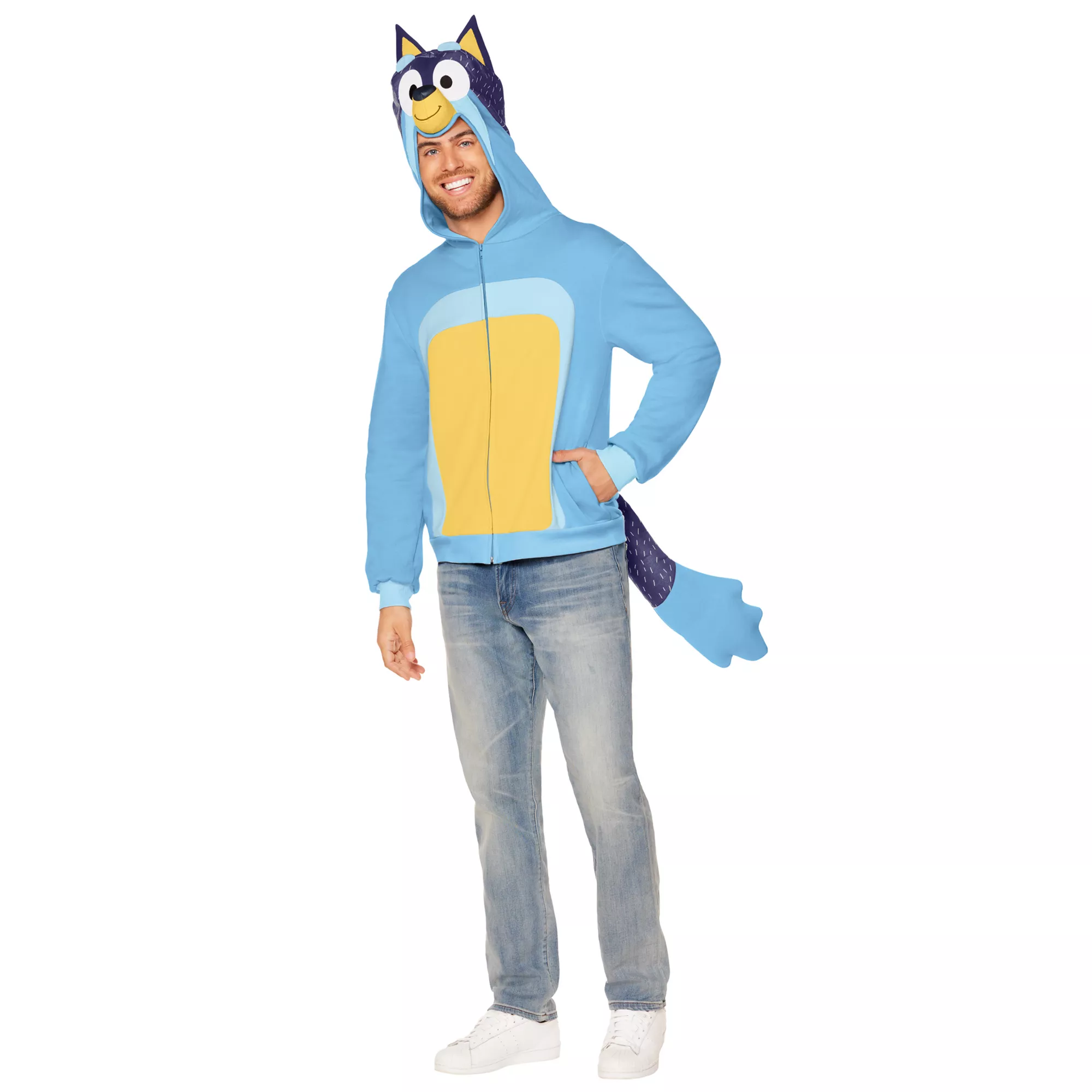 Adult Bandit Costume Top - Bluey at Spirit Halloween