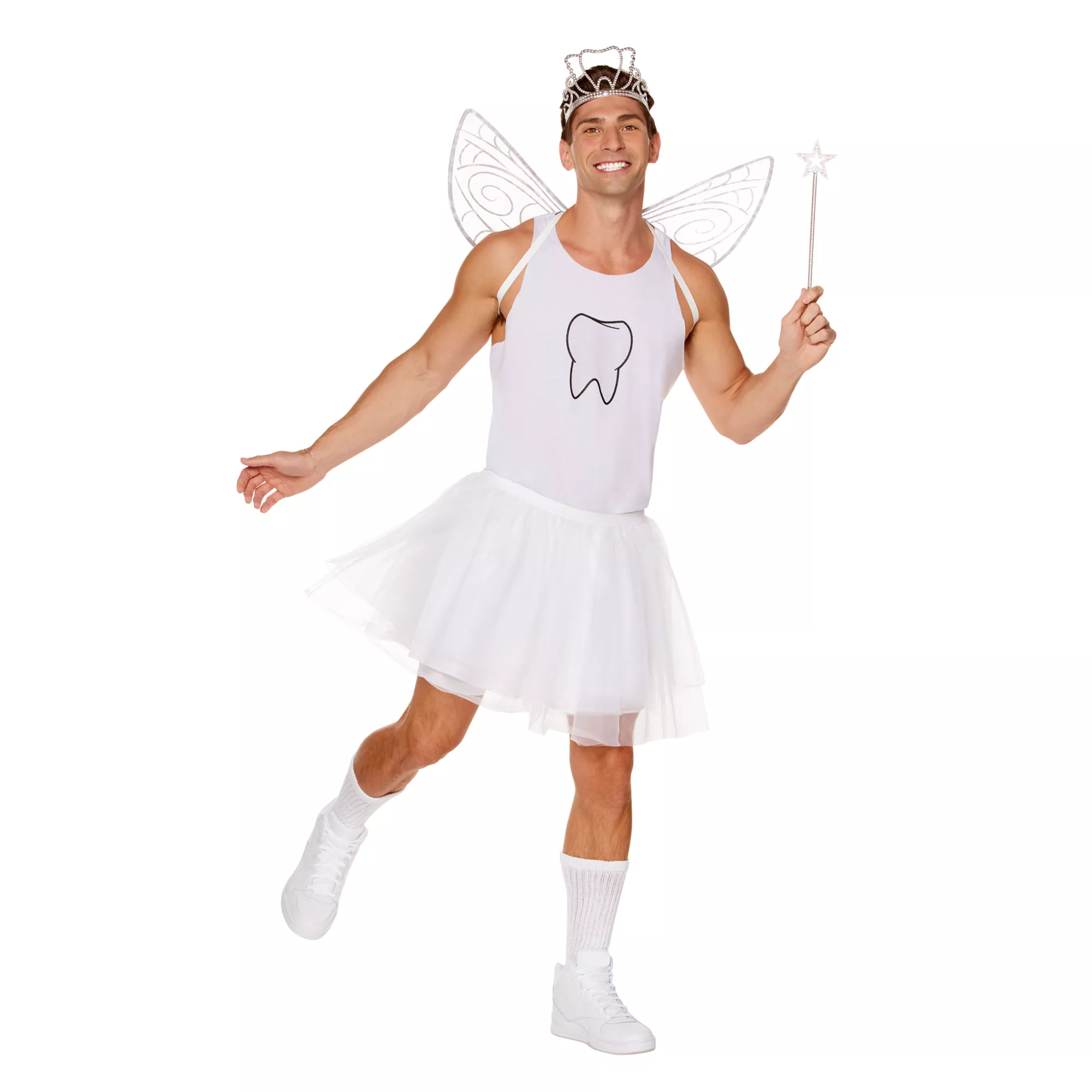 Adult Tooth Fairy Dress Costume at Spirit Halloween