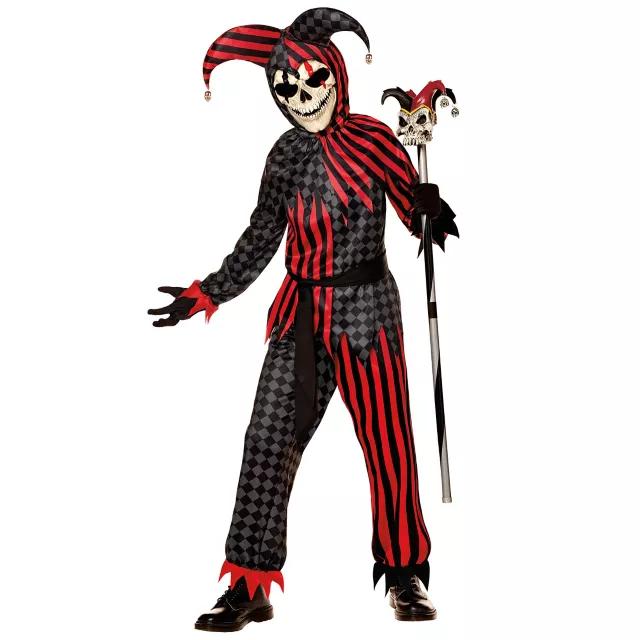 Kids Evil Jester Costume at Spirit Halloween