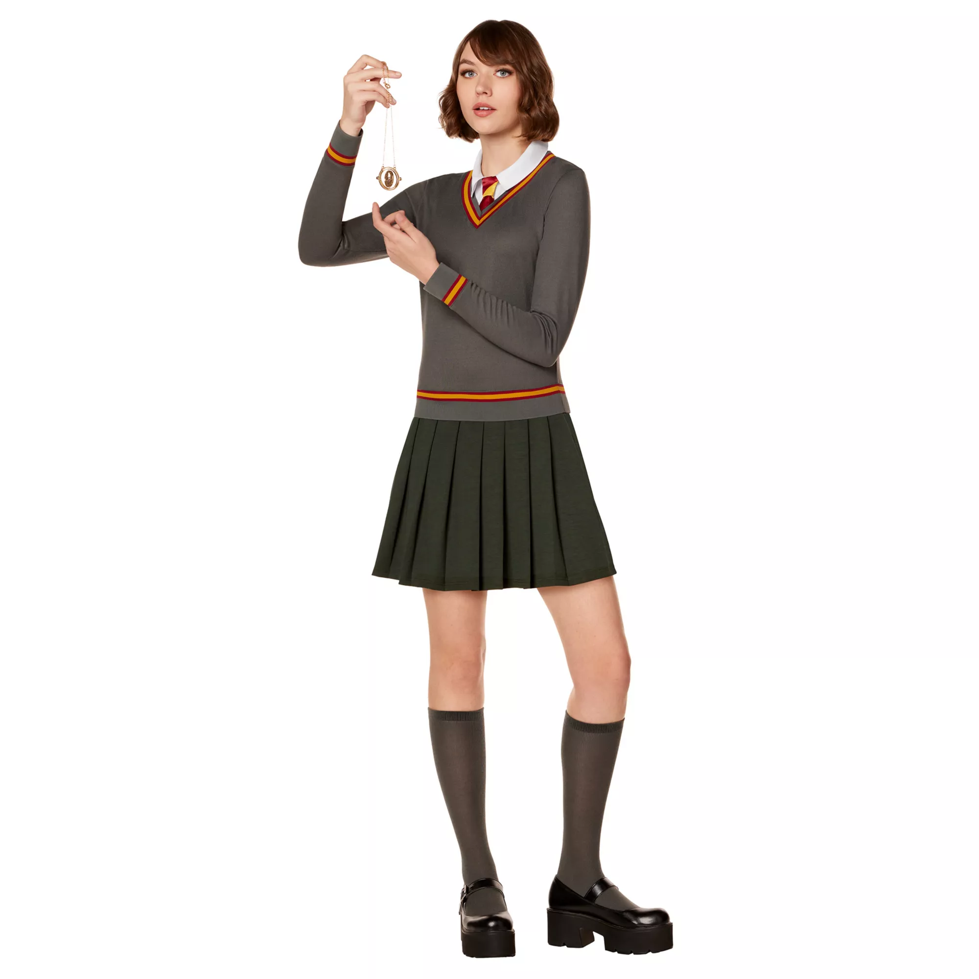 Adult Hermione Granger Uniform Dress Costume - Harry Potter at Spirit Halloween