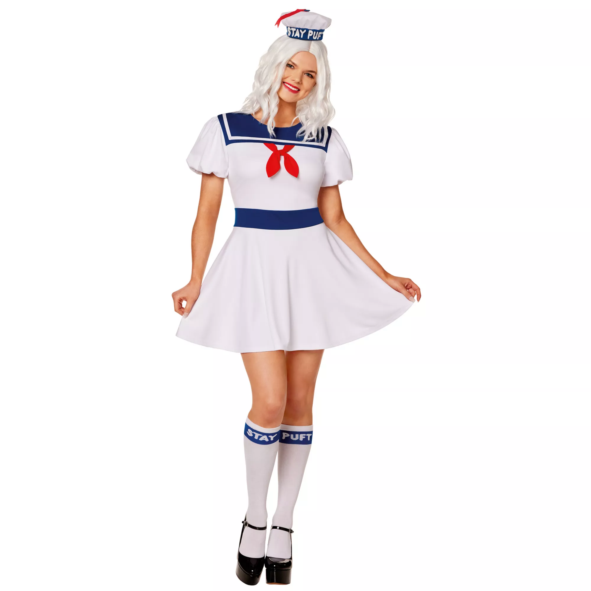 Adult Stay Puft Dress Costume - Ghostbusters at Spirit Halloween