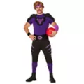 Adult Purple Cobra Uniform Costume - Dodgeball at Spencer's