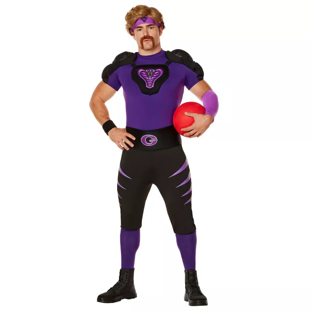 Adult Purple Cobra Uniform Costume - Dodgeball at Spencer's