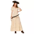 Adult Beige Peasant Dress at Spirit Halloween
