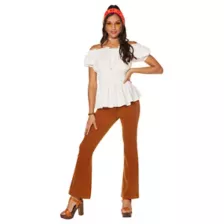 Adult White Peasant Top at Spirit Halloween