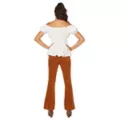 Adult White Peasant Top at Spirit Halloween