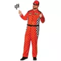 Adult Lightning McQueen Jumpsuit Costume - Cars at Spencer's