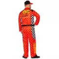 Adult Lightning McQueen Jumpsuit Costume - Cars at Spencer's