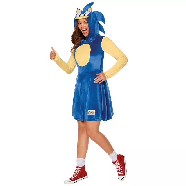 Adult Sonic Dress Costume at Spirit Halloween