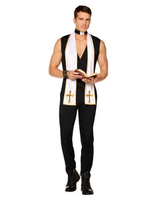 Adult Sexy Priest Costume