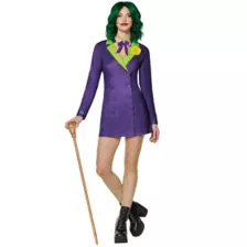 The Joker Blazer Dress Costume - DC Villains at Spencer's