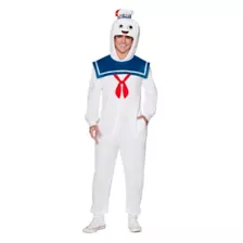 Adult Stay Puft Jumpsuit Costume - Ghostbusters at Spirit Halloween