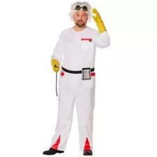Adult Doc Brown Costume - Back to the Future at Spirit Halloween