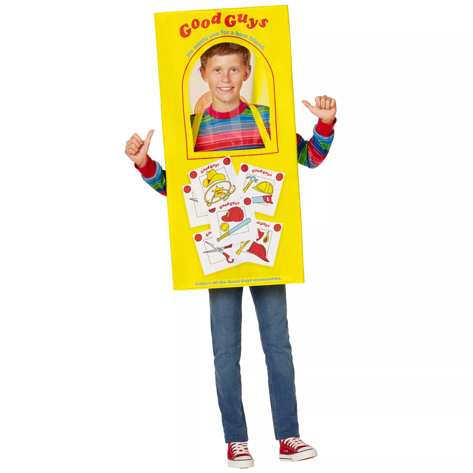 Kids Chucky Box Costume at Spencer's