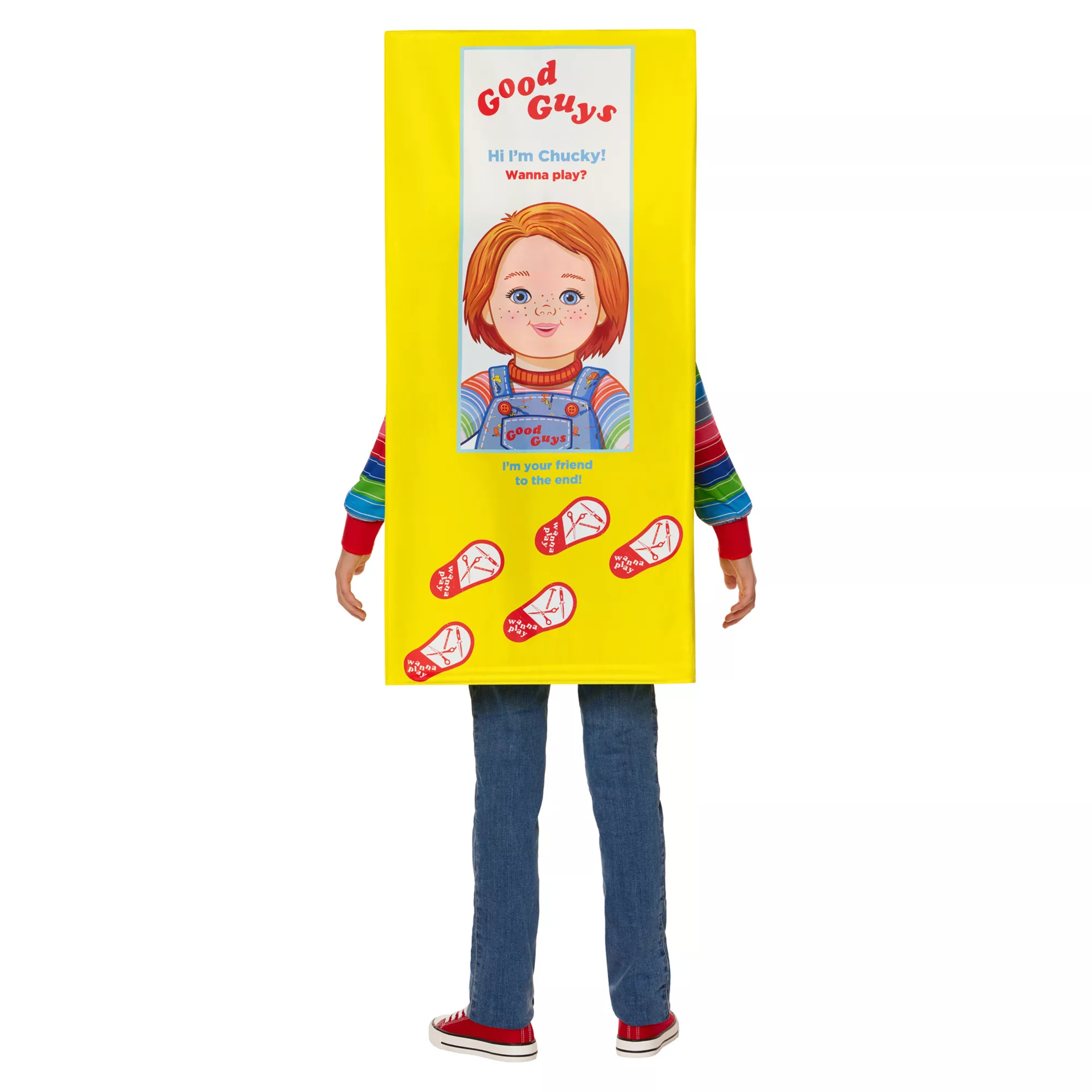 Kids Chucky Box Costume at Spencer's